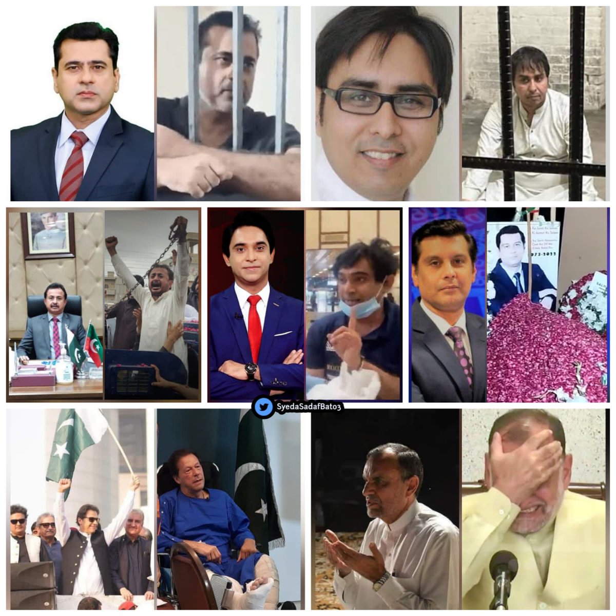 sanaghaffar008's tweet photo. ان #چوروں_کے_8_مہینے ظم وبربریت کی نئی داستان دیکھی جہاں اپنے ہی لوگوں کے ساتھ دہشتگردوں سا سلوک رواں رکھا، جہاں چادر اور چار دیواری کا تقدس پامال کیا گیا، گولی کھا کر اور شہید ہوکر ثابت کرنا پڑا کہ انکی جان کو خطرات لاحق تھے۔۔۔
یہ سیاہ دور کبھی نہیں بھولے گا https://t.co/1UWoQvI1Zp