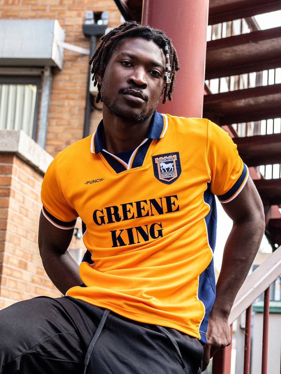 ipswichtown x COPA presenting the 1998-00 Away Retro Football