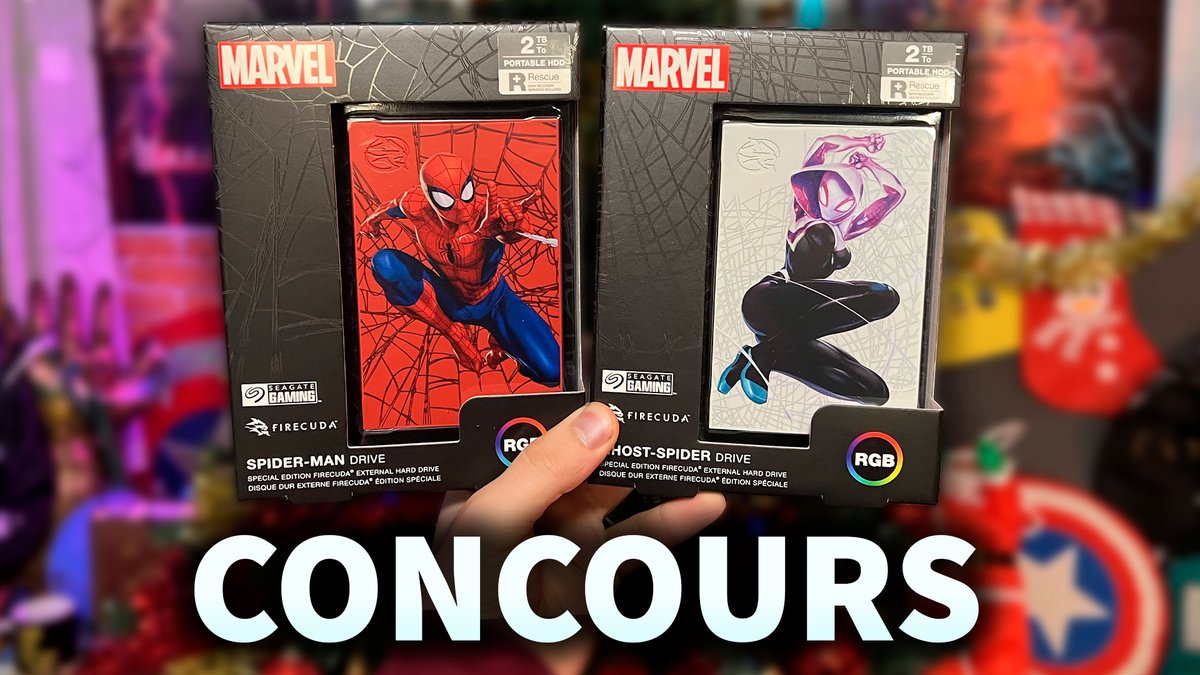 MatteoSapin's tweet photo. 🎁 [CONCOURS] Parfait pour Noël, #SeagateGaming fait gagner 2 Disques durs externes #SpiderMan🕷️ de 2 To

Rapides et compatibles sur PC, Mac et Consoles ! Et ce style 🔥

Pour participer ? Vous avez jusqu'au 14/12 pour RT + suivre @matteosapin et @SeagateGaming

#SeagateFireCuda https://t.co/M3TJhmhiG5