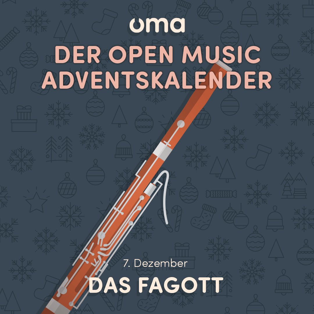 Heute im OMA Adventskalender: Das Fagott. Wie jeden tag Illustration (SVG, PNG) kostenlos downloaden unter openmusic.academy/docs/xfzzEakN6…

#oerde #freebie #musikunterricht #fagott #bassoon #creativecommons #freevector #opensource #adventskalender #twlz