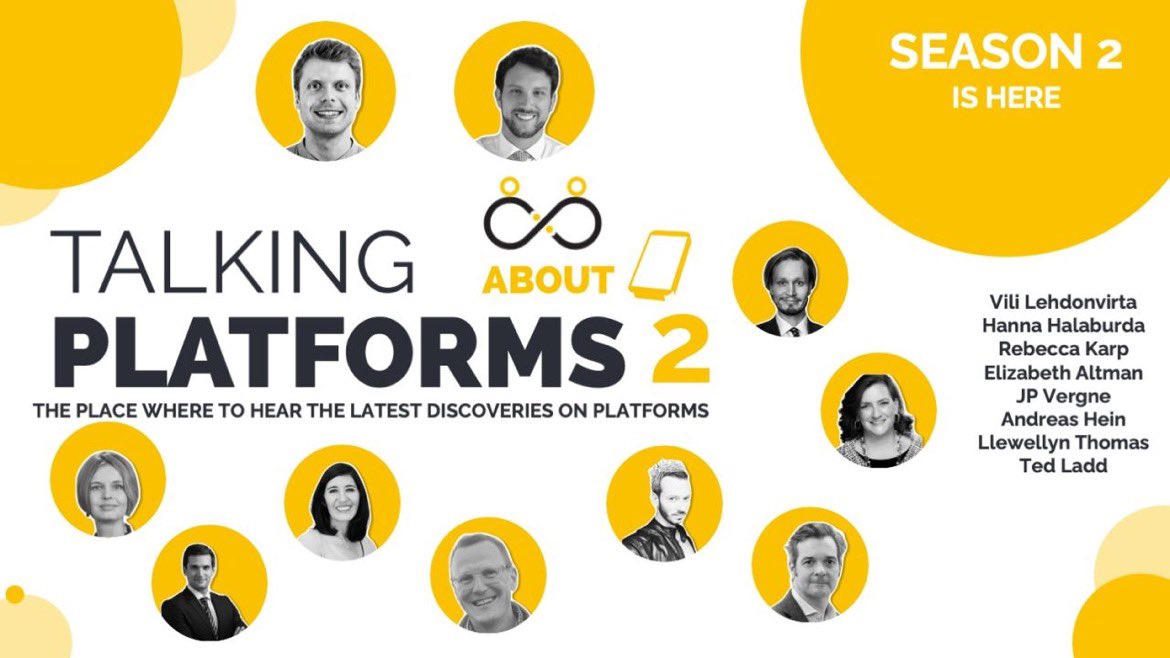Daniel Trabucchi (@danieltrabucchi) on Twitter photo We’re back: #TalkingAboutPlatforms #Season2 is out, welcoming <a href="/ViliLe/">Vili Lehdonvirta</a> presenting #CloudEmpires <a href="/mitpress/">The MIT Press @mitpress.bsky.social</a>, check it out here tap.podigee.io
#PlatformThinking #platforms #podcast <a href="/Ch1nges/">Philip Meier</a> We’re back: #TalkingAboutPlatforms #Season2 is out, welcoming <a href="/ViliLe/">Vili Lehdonvirta</a> presenting #CloudEmpires <a href="/mitpress/">The MIT Press @mitpress.bsky.social</a>, check it out here tap.podigee.io
#PlatformThinking #platforms #podcast <a href="/Ch1nges/">Philip Meier</a>