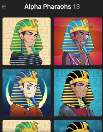 Congratulation <a href="/AlphaPharaohs/">Alpha Pharaohs</a> and <a href="/nftimm_sol/">nftimm old handle</a>,
I fill my bag right before the annoncement because I am very bullish on the project and now 🚀

Great annoncement, revenue share, earn2raid, .... so many developments. DONT FADE PHARAOHS
#SolanaNFTs