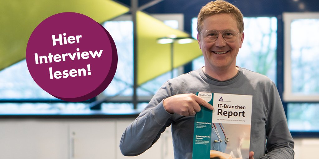 Im IT-Branchen-Report 2/2022 [Holzmann Medien GmbH &amp; CoKG] rät UNITY-Experte Meik Eusterholz Krankenhäusern, sich im Kontext der #Digitalisierung vor allem mit der Optimierung ihrer Prozesse zu beschäftigen. Zum Interview: bit.ly/interview-it-b… #Healthcare #KHZG