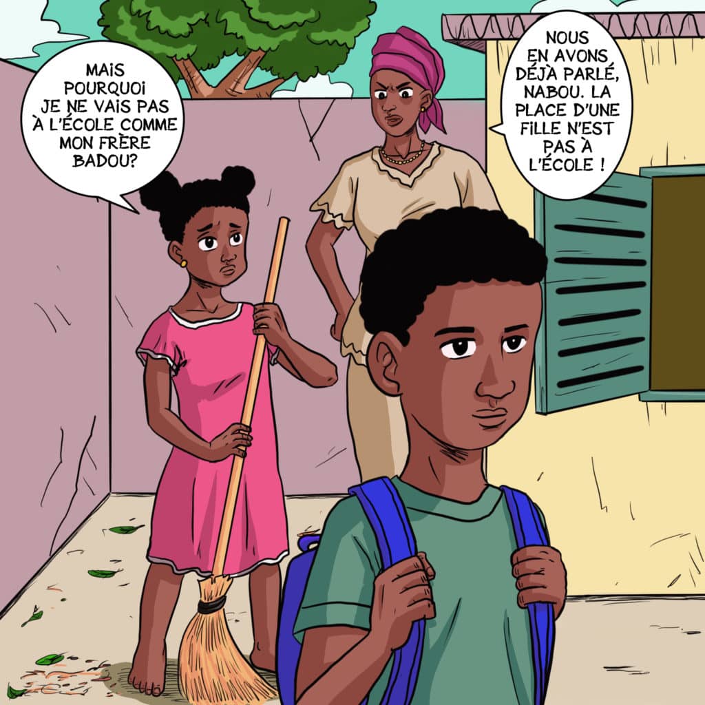MajRDCongo's tweet photo. Les parents doivent donner les mêmes chances aux ﬁlles et aux garçons d’aller à l’école.
Refuser aux enfants de profiter de leurs droits, c’est une violence. 
Pour plus d'infos allez sur l'appli  #AFIABORA
#StopVBG
@abefnd_rdc @UNFPARDC @IPPFAR  @IpasOrg https://t.co/sg04bgArXU