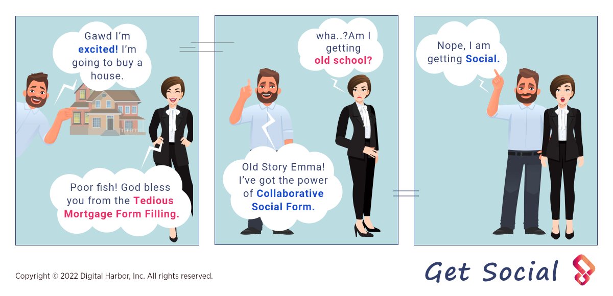 Digital_Harbor's tweet photo. Anxiety: Is this what you feel when you see a long form? What if your forms could become collaborative enough to help, suggest information from past and be more precise? Great. Isn’t it? #SocialForms by DIGITAL HARBOR, Inc. are replacing Traditional Forms.

 #GetSocial https://t.co/ReREr7vyBF