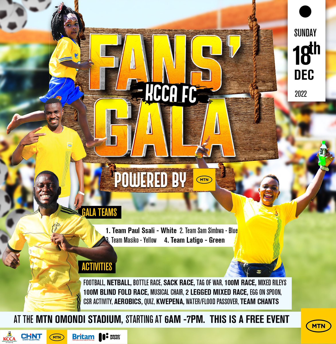TeamLatigo's tweet photo. It's heating up. 🔥🔥
The @FanzoneKcca Gala is just Days away. 

And We are all Excited See you all. 
Powered by @mtnug 

#GreenArmy 💚💚 
#ItStartsWithUs #KCCAFCFansGala @KCCAFC https://t.co/gE2oiAsvCO
