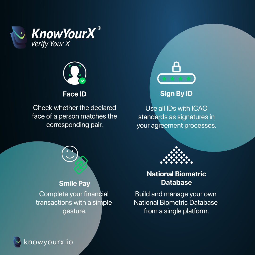 KnowYourX_'s tweet photo. We provide the highest quality standards in our solutions. 

Take your place in the digital world with KnowYourX verification services

#KnowYourX
#VerifyYourX
#Digitalverification
#identityverification
#fraudprevention
#identityfraud
#digitalworld
#verificationservices https://t.co/TJc5ui2fzi