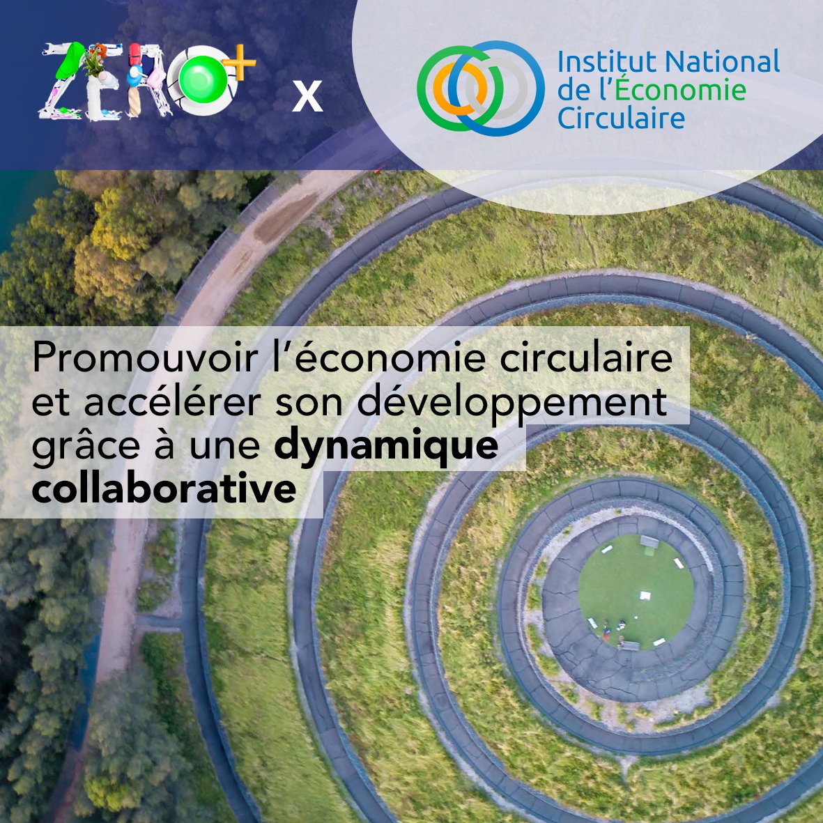 salonzeroplus's tweet photo. ZERO+ est heureux d’annoncer un nouveau partenariat avec l’Institut National de l'Économie Circulaire. 🤩

l’INEC a pour mission de promouvoir l’économie circulaire et accélérer son développement grâce à une dynamique collaborative.

#zeroplus2023 #ÉconomieCirculaire https://t.co/akjrEGbKp7