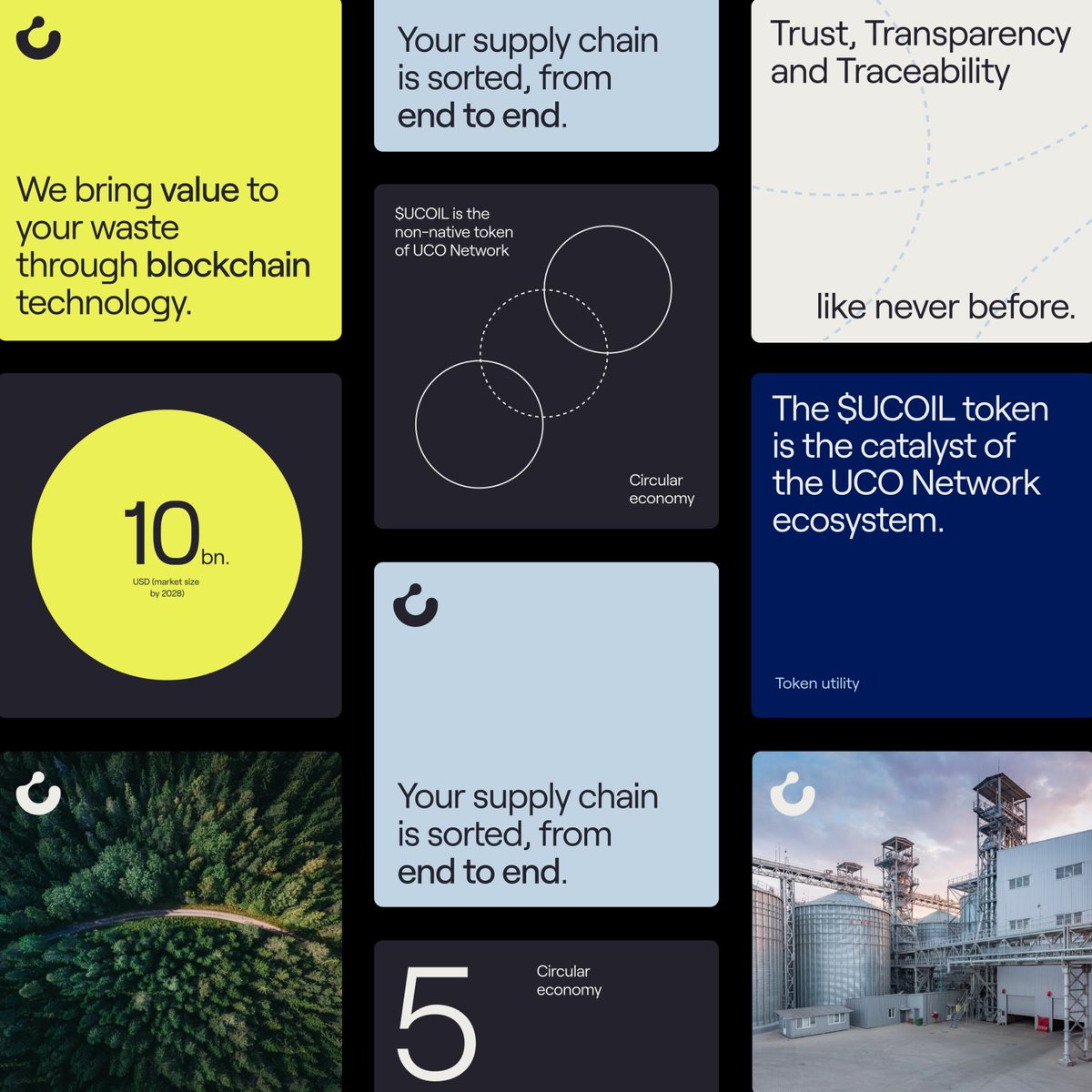 $UCOIL UCO Network is quietly building the Infrastructure for the Used Cooking Oil Economy.

Stay tuned in!

$VET $BEPRO $BTC $ETH