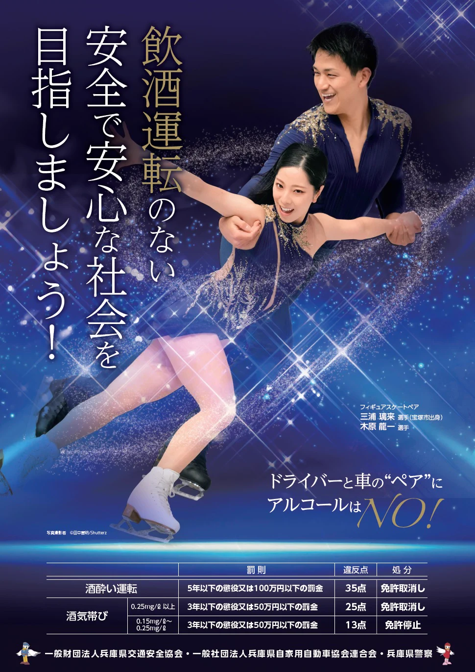 りくりゅう ポスター ELIXIR 三浦瑠来　木原龍一 兵庫県広報 on X: 