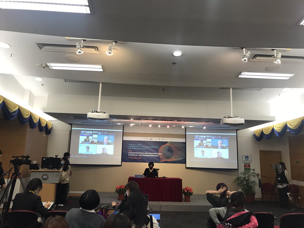TIIS_HKBU's tweet photo. And it starts with a pre-conference workshop on interpreting technology #RSI #solutions #terp #1nt #technology #tiis #Conference https://t.co/cwgSrcrkp2