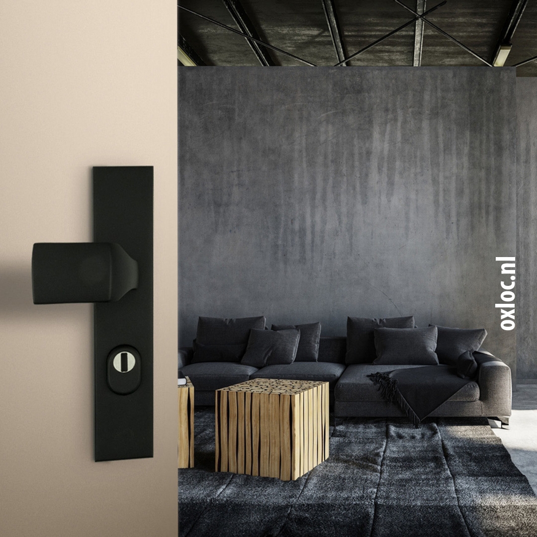 Een moderne industriële look in een handomdraai! Van binnendeurbeslag RVS tot aan deurbuffers en scharnieren. Bekijk het assortiment zwart beslag via onderstaande link!  👉bit.ly/3t6LhID #Oxloc #zwartbeslag #deurbeslag #bouw #klussen p1e.nl/_40P