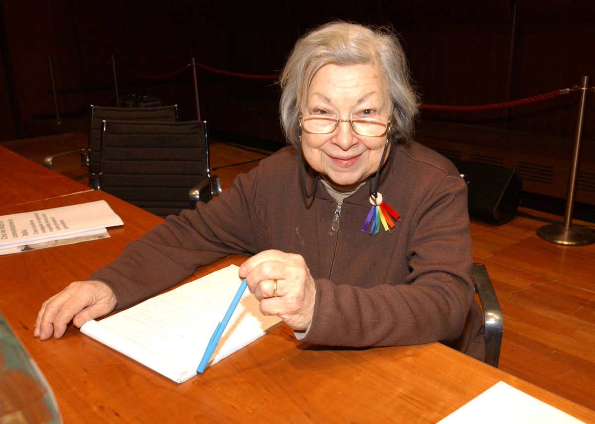 2 anni fa ci lasciava #LidiaMenapace, Partigiana, donna di Pace.
Indimenticabile