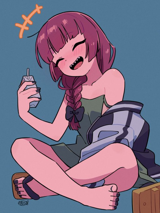 廣井きくりさん#ぼっち・ざ・ろっく 」|さねこめのイラスト