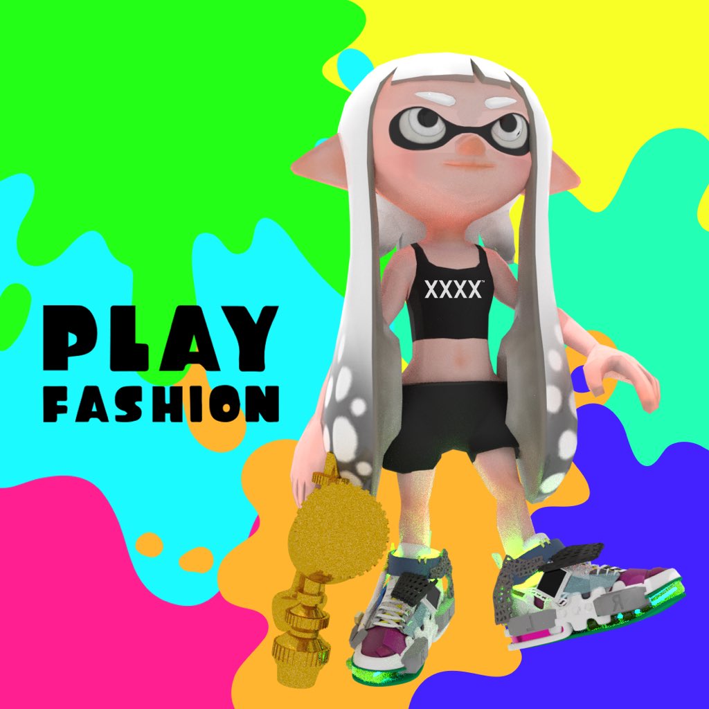 Oh? Did you wear sneakers like these? 🧐👟

#Splatoon #NintendoSwitch
