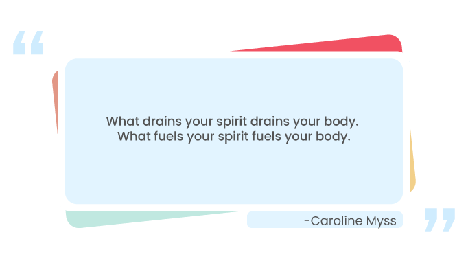 GautengTreasury's tweet photo. “What drains your spirit drains your body. What fuels your spirit fuels your body.”
Caroline Myss #WellnessWednesdayTips https://t.co/HTU9BhWRCz