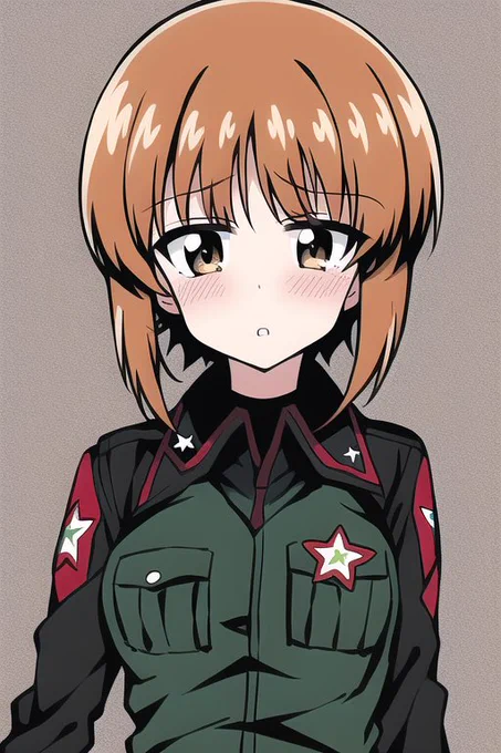 #NovelAI 戦車道世界大会 日本代表になった世界線のみぽりん 