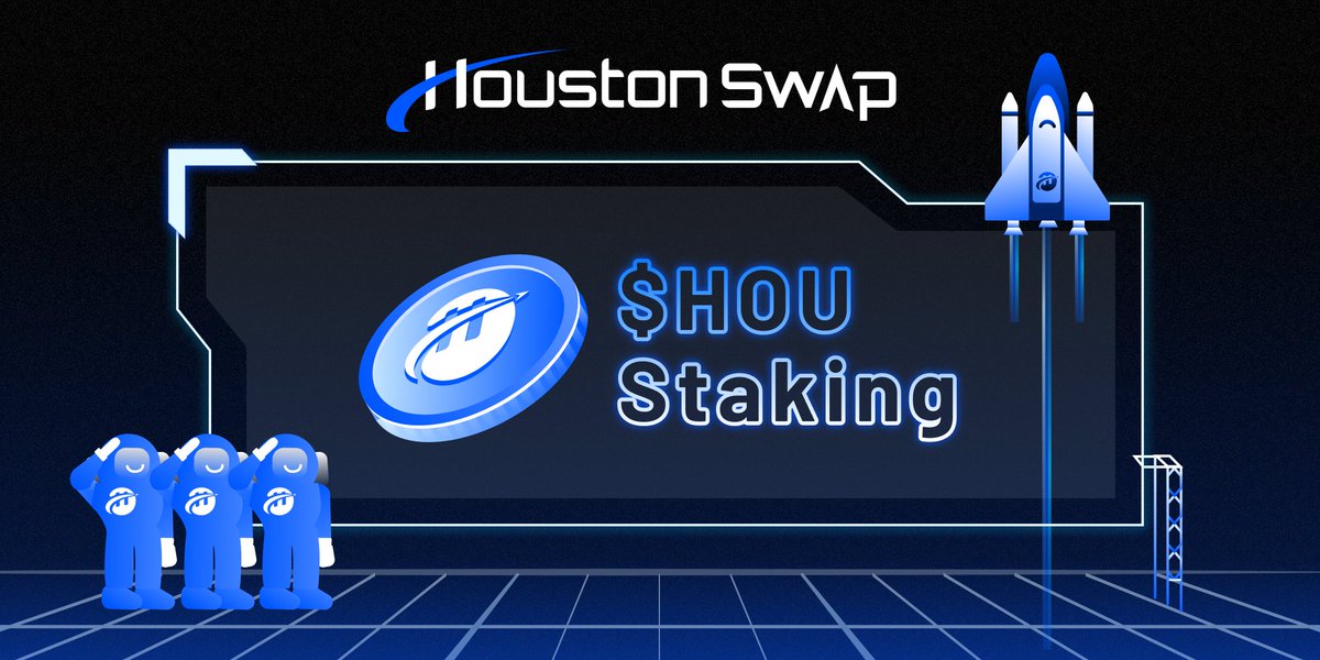 houston_swap's tweet photo. $HOU Staking is LIVE Now! 
Simply stake on #HoustonSwap to earn high yield at low risk 🚀
Deposit &amp; Earn with our monthly vault 👇
https://t.co/NWW3u3tgGa

#Aptos #AptosEcosystem #LFM https://t.co/BMAn0Kl8ST