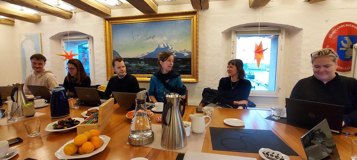 @Jeroen_van_der_Sluijs@mstdn.science (@jeroen_vdsluijs) on Twitter photo The Semper Arctic <a href="/SeMPER_Arctic/">SeMPER-Arctic</a> consortium meeting in Copenhagen has started. Update on fieldwork in Greenland. Many polar bears near Ittoqqortoomiit <a href="/vitenskapsteori/">vitenskapsteori.bsky.social</a> @uib @UUCopernicus <a href="/Belmont_Forum/">Belmont Forum</a> The Semper Arctic <a href="/SeMPER_Arctic/">SeMPER-Arctic</a> consortium meeting in Copenhagen has started. Update on fieldwork in Greenland. Many polar bears near Ittoqqortoomiit <a href="/vitenskapsteori/">vitenskapsteori.bsky.social</a> @uib @UUCopernicus <a href="/Belmont_Forum/">Belmont Forum</a>