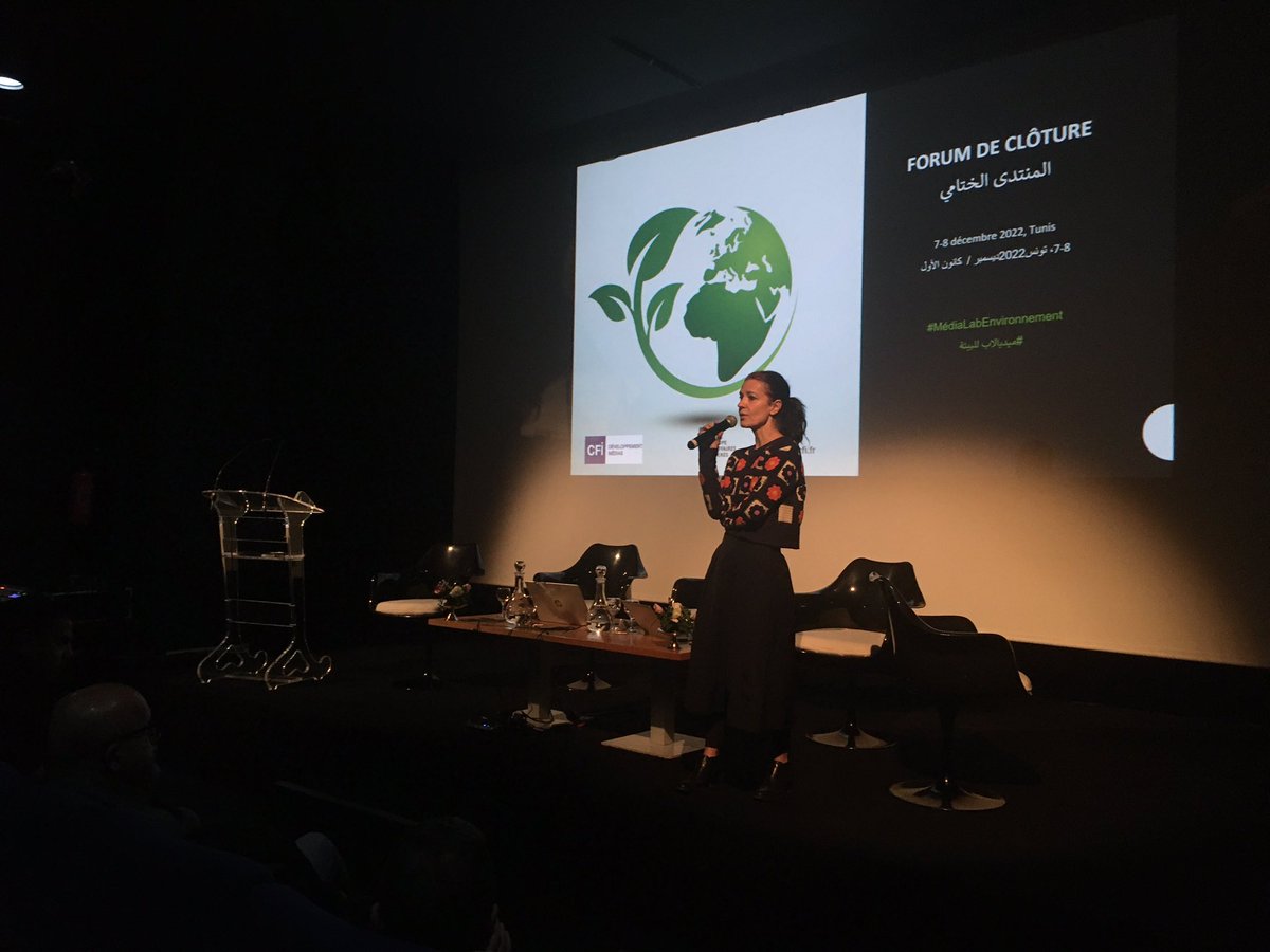 sylvie_orio's tweet photo. Ouverture du Forum de clôture de #MediaLab Environnement @CFImedias #Tunis Quels défis à relever pour un journalisme à la hauteur des enjeux ?@Flodeparis @ksulaiman @VictorSalama https://t.co/18EKQirF5A