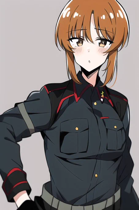 #NovelAI 戦車道 教員になったみぽりん 