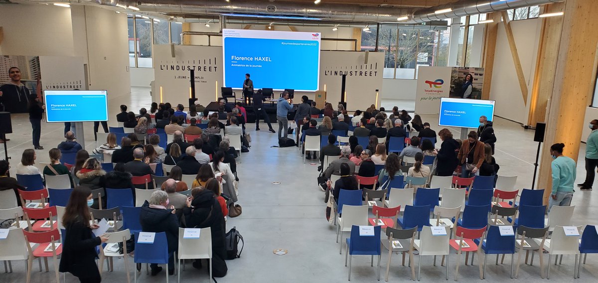 mecenova's tweet photo. |#LiveLepC|🎉 Lancement de la #JournéeDesPartenaires2022 par @TotalEnergies_F ! 
🤝@TotalEnergies_F et ses partenaires se retrouvent autour d'une thématique commune : "Engagés ensemble pour la #jeunesse ! 
👉Au programme : moments de rencontres, ateliers, temps de partage... https://t.co/O1qWcgzXXd