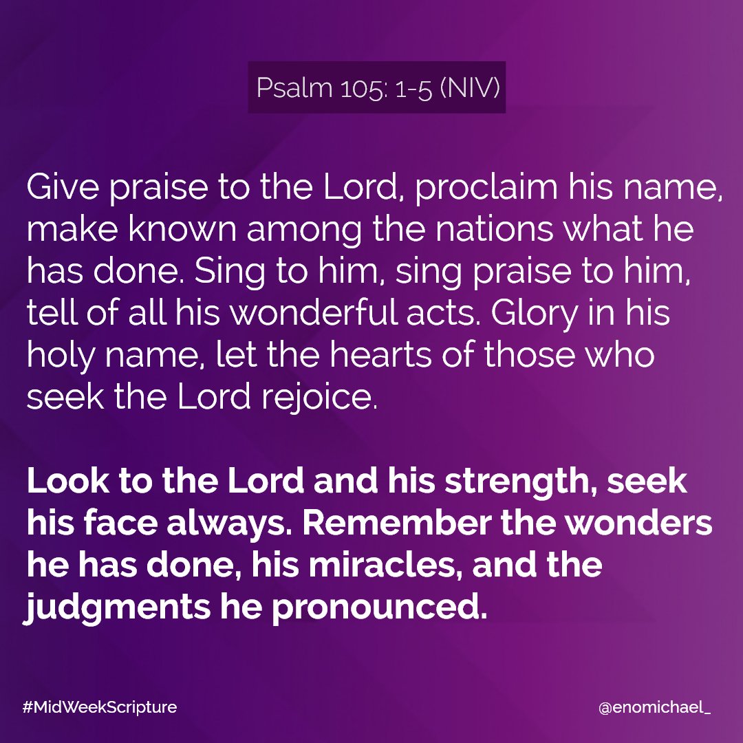 enomichael_'s tweet image. Praise our gracious and merciful God, to Him alone be all the glory 🙏🏽

#MidweekScripture #ShoutsOfGrace #Linkonmybio
#WARshiper #poweredbytheHolySpirit🔥
#brandedbyMERCY
#distinguishedbyGRACE
#styleddesignedbyFAVOR