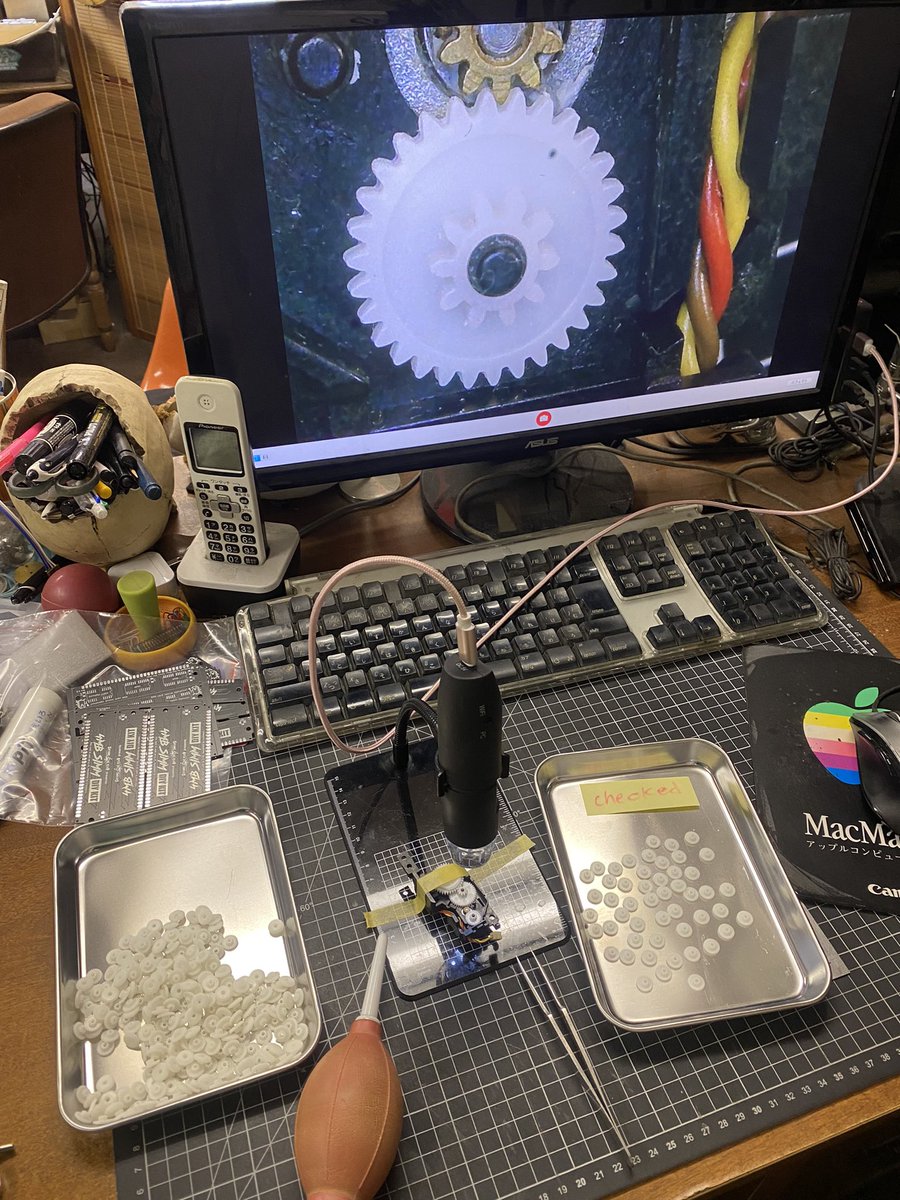 infinity5750's tweet photo. Tune-O-Gear, Inspection work for shipping to MacEffects.
https://t.co/B1fwqL5J14...โฉ#MacEffects #TuneOGear #KerosMacMods https://t.co/BYokI9SYWt