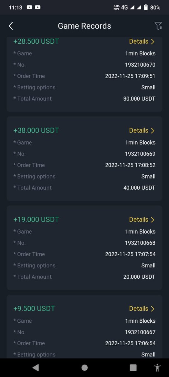 Nancynery24's tweet photo. Earn USDT everyday by trading and playing with minimum capital of 16usdt. DM me if interested https://t.co/BIg3iQTaem
