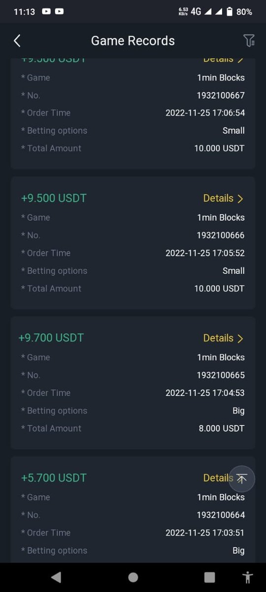 Nancynery24's tweet photo. Earn USDT everyday by trading and playing with minimum capital of 16usdt. DM me if interested https://t.co/BIg3iQTaem