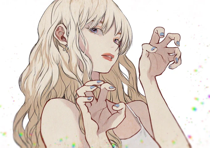 横顔も好きだけど、この角度も好き。 