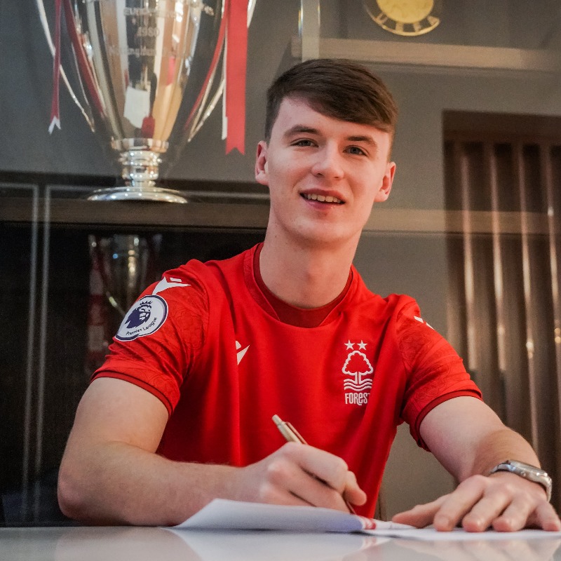 NFFC's tweet photo. We are pleased to announce 19-year-old defender Aaron Donnelly has signed a new contract which will extend his stay at the Club. 🤝