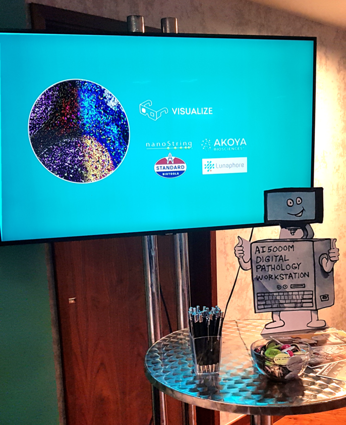 Ready to go at #DPC2022!

If you want to see how <a href="/Visiopharm/">Visiopharm</a> handles images from <a href="/Standard_BioT/">Standard BioTools</a>, <a href="/AkoyaBio/">Akoya Biosciences</a>, <a href="/lunaphore/">Lunaphore (a Bio-Techne brand)</a> and @nanostringtech come by booth 20 and say hello!

#DigitalPathology #GEdigiPath