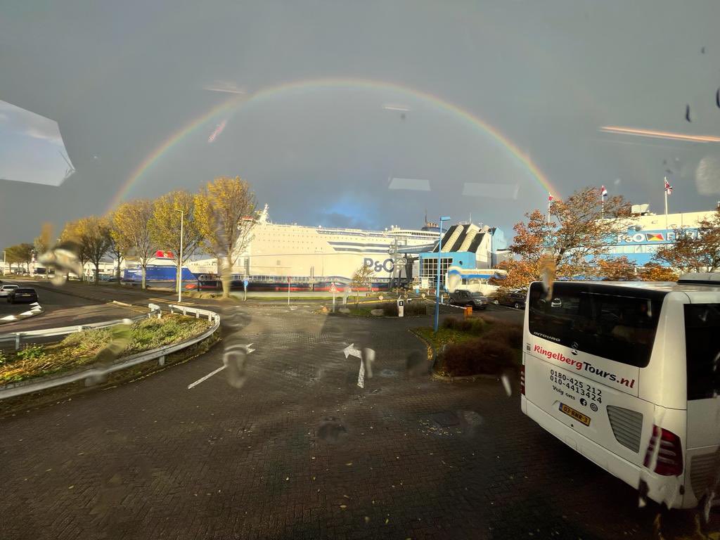 Hello Rotterdam! Thanks <a href="/POferries/">P&O Ferries</a>