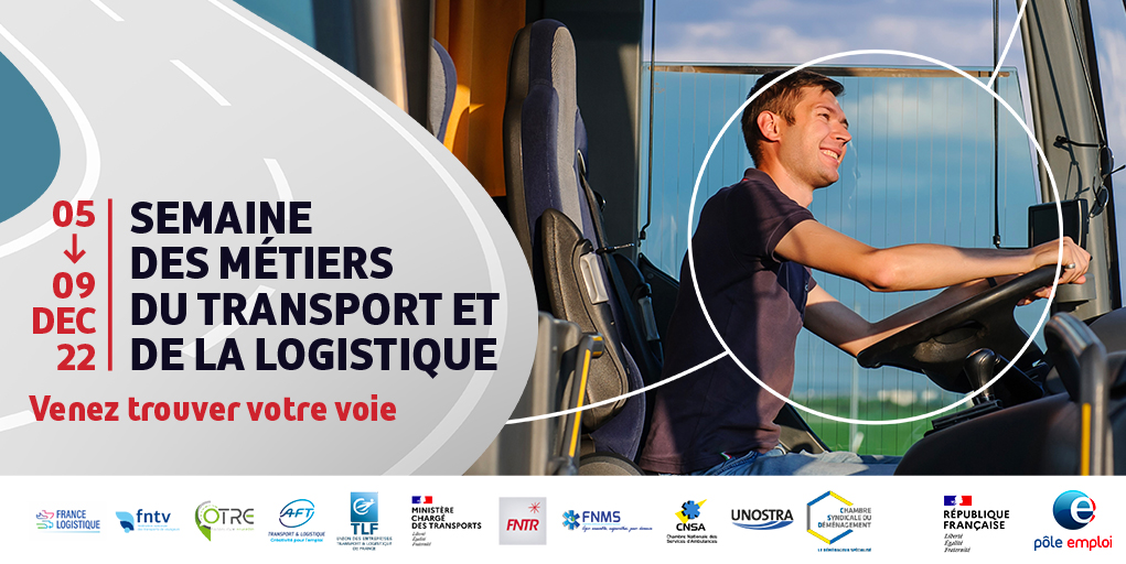 [#TousMobilisés]📢 Le Transport Routier de Voyageurs vous intéresse ❓ 🚀

@pole_emploi Hauts-de-France et <a href="/AFT_TL/">AFT TRANSPORT & LOGISTIQUE</a> vous propose une présentation des principaux métiers et filières de formation 👍

📆 jeudi 8 décembre de 14h à 15h 

Inscrivez-vous ⏩ pehdf.fr/0dp37