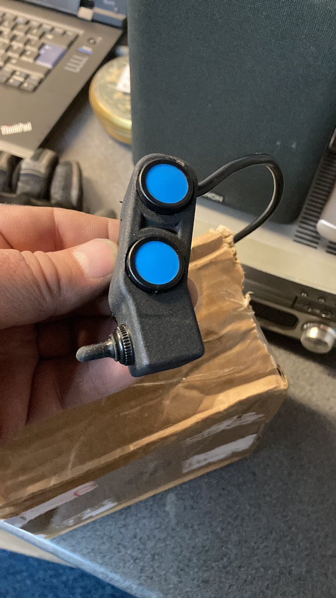 itsonlyaid's tweet photo. All set for the @RallyMotoUK Ice Breaker Challenge. Button bracket idea shamelessly stolen from @TheGirlOnABike https://t.co/yVwnGaKULL