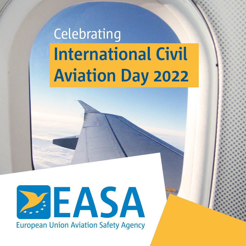#EASA staff celebrate #InternationalCivilAviationDay 2022 by working on ever safer and greener civil aviation. #flyday easa.europa.eu/en/light/topic…