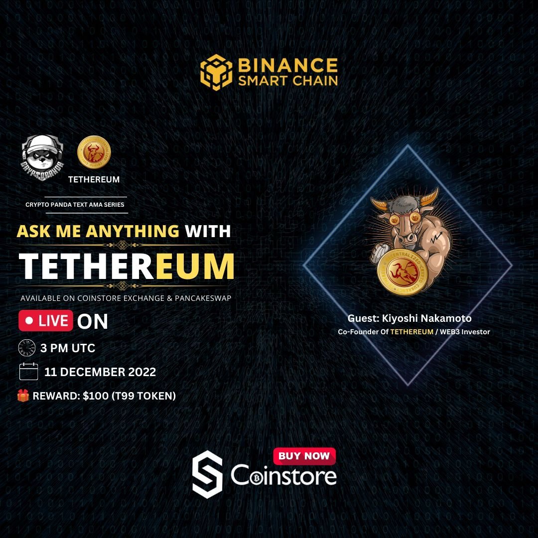 EricGam15's tweet photo. @tethereumtoken X @panda_airdrop24 

Telegram Group text AMA  coming soon...

👉AMA address: https://t.co/vv3usVzoMc

#Tethereum #1000X #coinstore #CryptoPanda #T99 #Crypto #Cryptocurrency #BNB  #Bitcoin  #BTC  #USDT #AMA #Tethereumtoken #T99 https://t.co/jslJW3YIcL