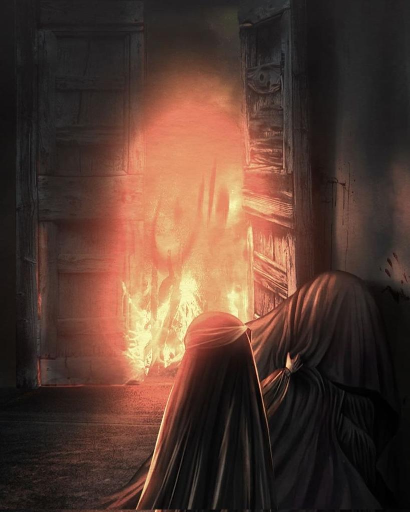 zb_brigade's tweet photo. We live in the shadow of the Flag of the Mother of the broken rib, We'll forever mourn the squeeze of the door O Zahra (s)!!
#MartyrdomOfLadyFatima https://t.co/DNM2ZrxZpJ