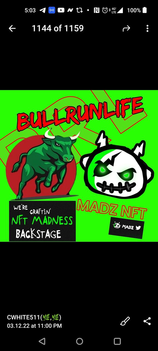 busspipe333's tweet photo. @zamundacrypto @BullRunLife @MadzNFT @ChinnyCrypto it's never to late for @BullRunLife. Come join the telegram and see what's coming.@_BossGirls @Shaolin_Wolf @cryptostacker72 @2bitcrypto_YT @PsyJayCrypto  #BullRunner #ChineseNewYear @MadzNFT https://t.co/waf6W9pPQM