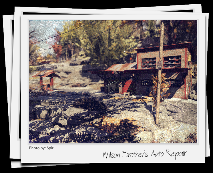 spirv56's tweet photo. Wilson Brother's Auto Repair #Fallout #Fallout76 #gaming #VirtualPhotography https://t.co/7ESvDnVeTS