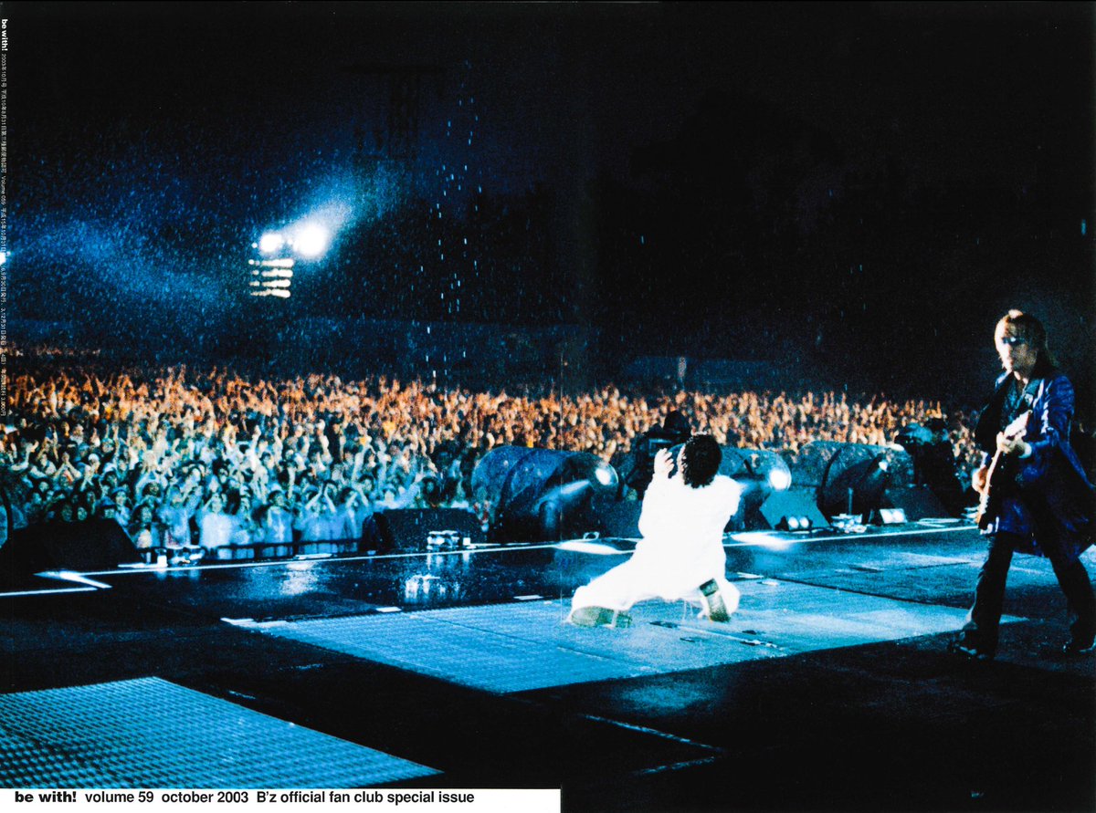 B'z on Twitter: "【B'z 35th special】 B'z LIVE-GYM 2003 The Final