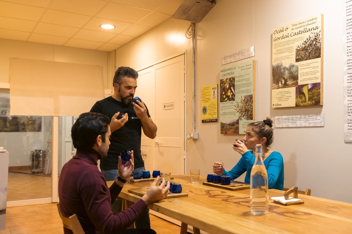 “Oro líquido” es llamado, y no les falta razón. Nuestros embajadores han podido conocer todo el proceso de elaboración del aceite  y sobre todo… ¡probarla!