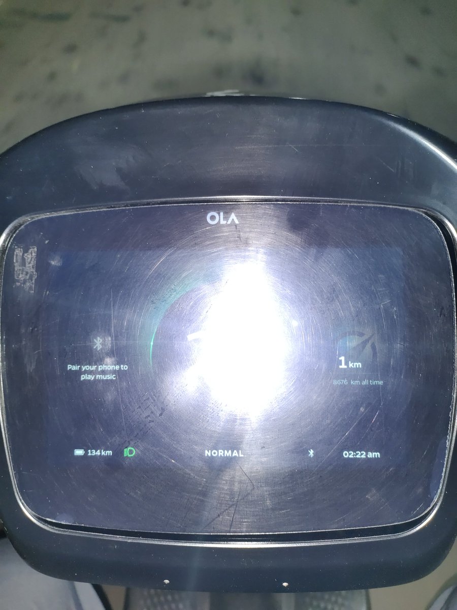 PmanoharManu's tweet photo. #EndICEageAwards @bhash @OlaElectric @vikasgowda9266 Finally achieved 268 in a single charge it took 12hrs to finish efficiency of the vehicle is very good Cruise control helps a Lot for long ride # i love U OLA. OET-503371909200721-MQN518 https://t.co/YlRttMTCqj