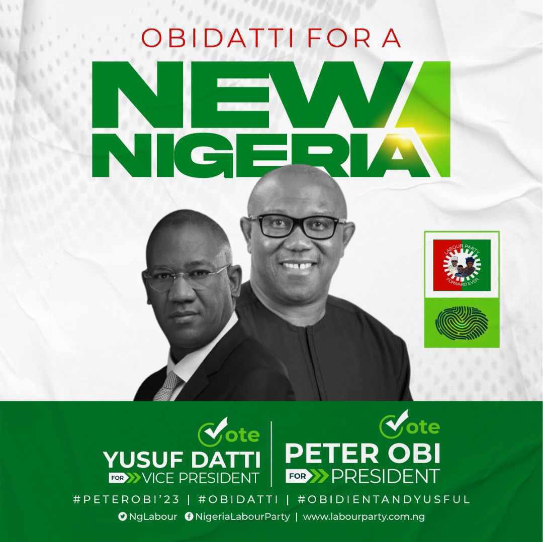 Anytime you see pictures like, as Obidients our job is to spread it like wildfire. It burns our opposition 🔥

Vote Peter Obi and Yusuf Datti