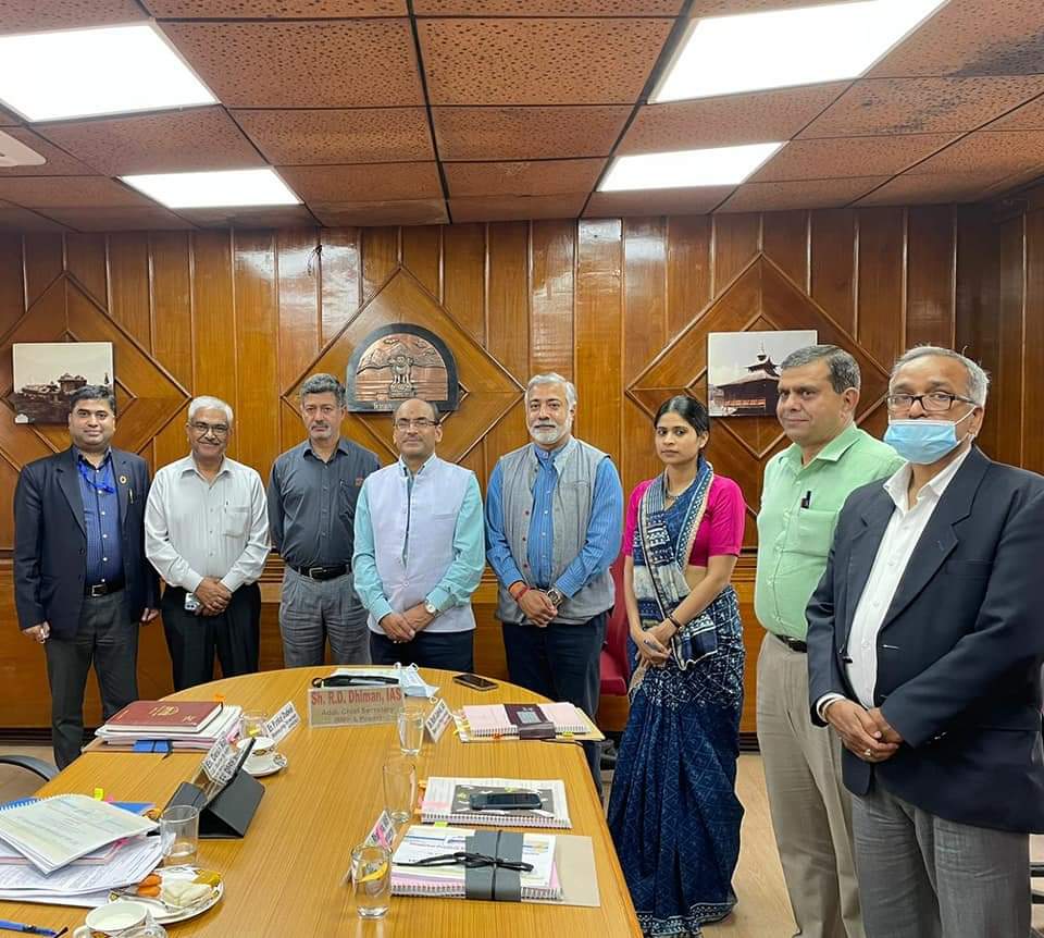 HPSLDCShimla's tweet photo. Glimpses of 13th GBM of the HPSLDC held on 11th May 2022 under the Chairmanship of ACS Power cum Chairman HPLDA, Sh. R.D. Dhiman Ji, IAS at HP Secretariat Shimla. https://t.co/7zu8d8OcjK