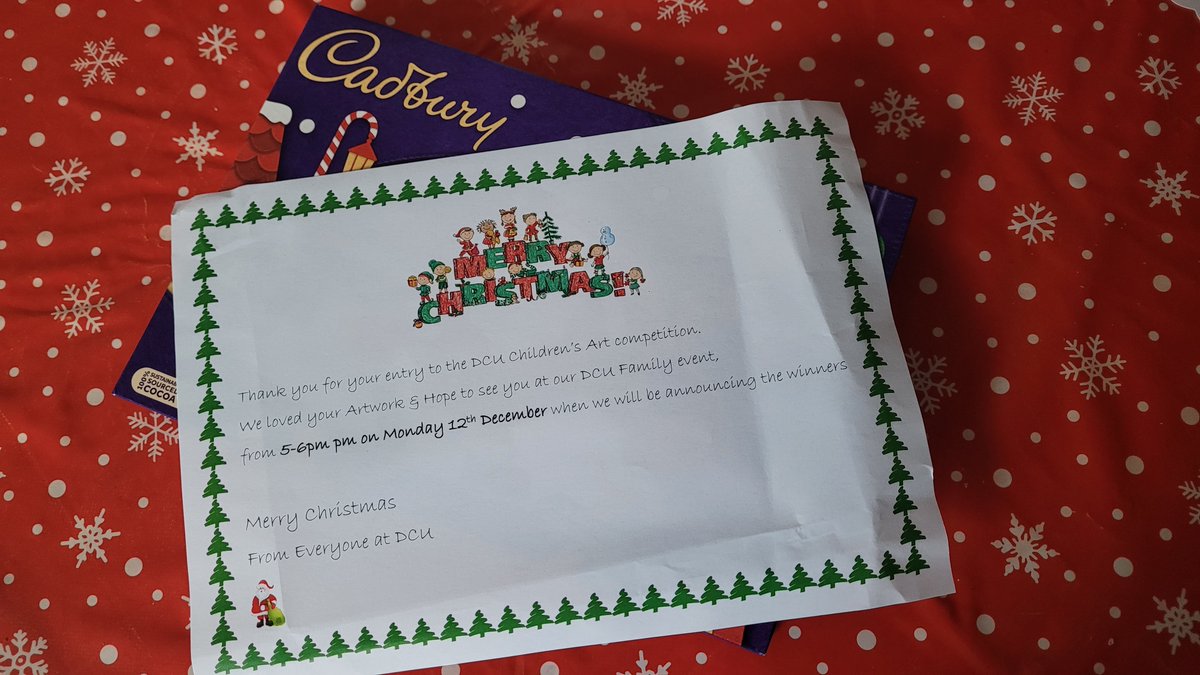 Great excitement in our house this morning with the arrival of several of these in the post from <a href="/DCU/">Dublin City University</a> - many thanks to all those involved in organising this!