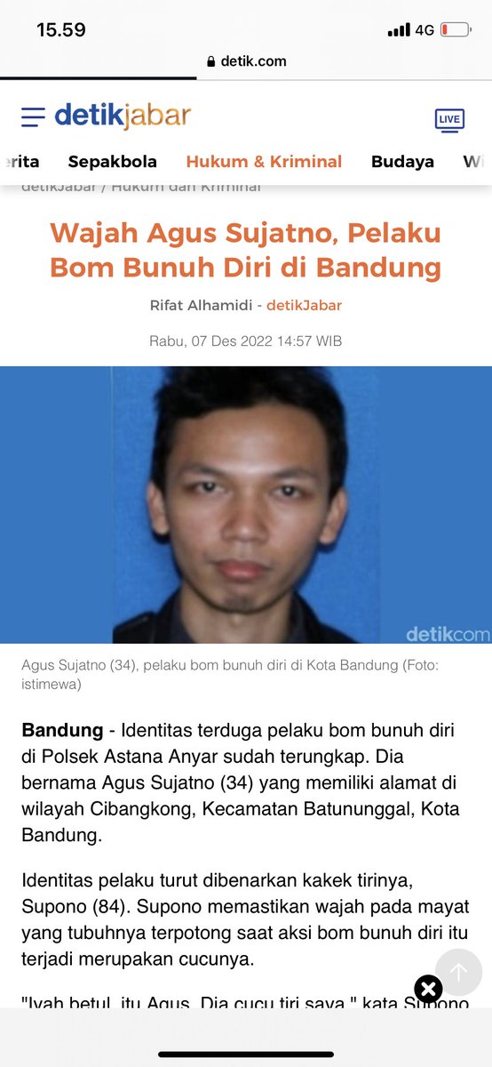 sahaL_AS's tweet photo. Islam kutuk terorisme. Tp teroris radikalis atas nama Islam nyata ada. Umat Islam hrs mau akui itu penyakit umat, lalu basmi. 

Cara sembuh dari penyakit: akui adanya, lalu obati. Jgn mungkir seolah radikalisme ga ada, nuduh rekayasa, ngledek “radikal radikul” dll. Stop denial! https://t.co/H80IrOQflm