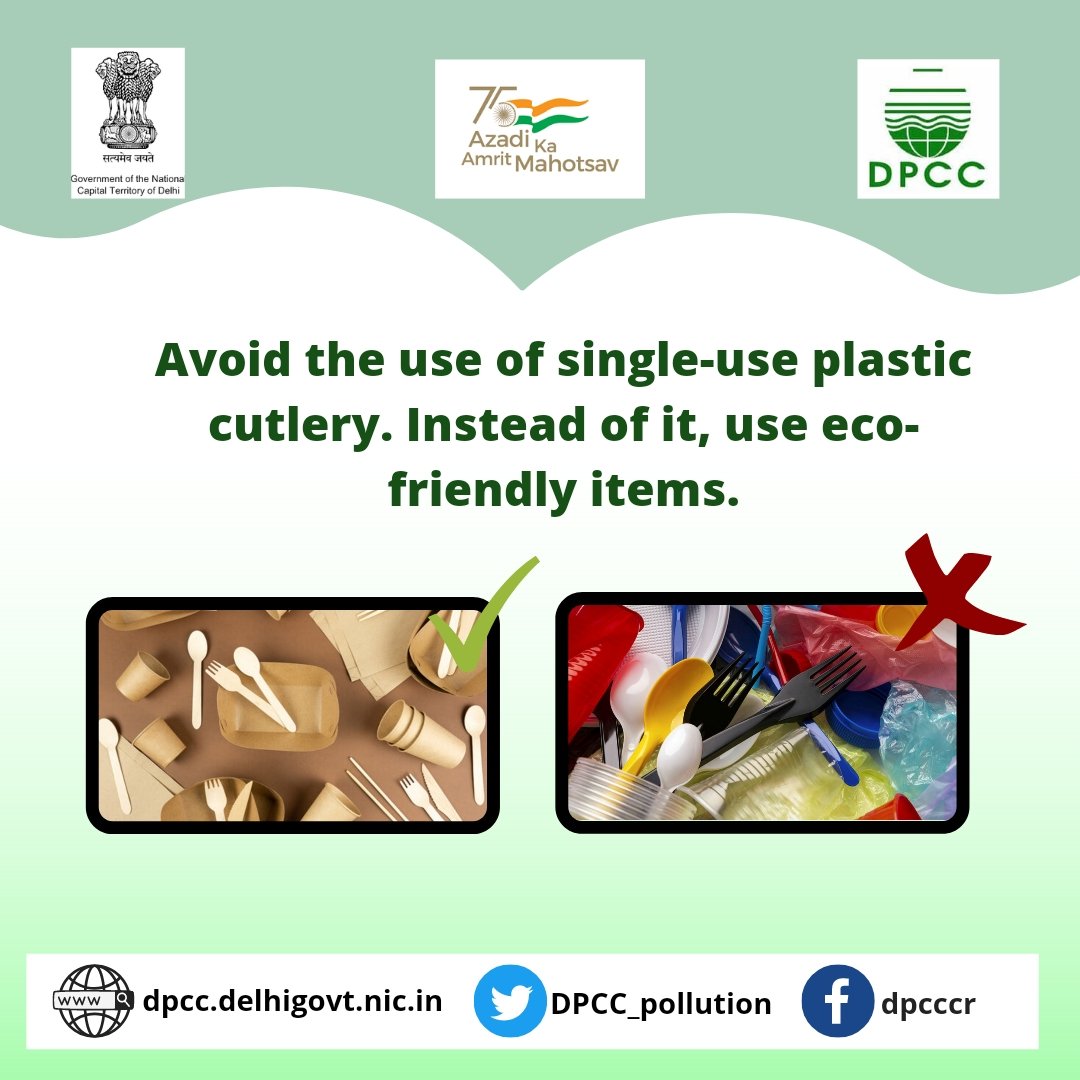 PeI_Netwerk's tweet photo. #single_use #plastic cutlery.
#SayNoToSUP #BeatPlasticPollution #ecofriendly #environment #Delhi #ClimateActionNow #ecofriendly
@jayachandran_ks @moefcc @EndPlasticWaste
@CPCB_OFFICIAL @swachhbharat @Plasticsimpact
@CSEINDIA @SwachhBharatGov https://t.co/jDjKsoHYLz