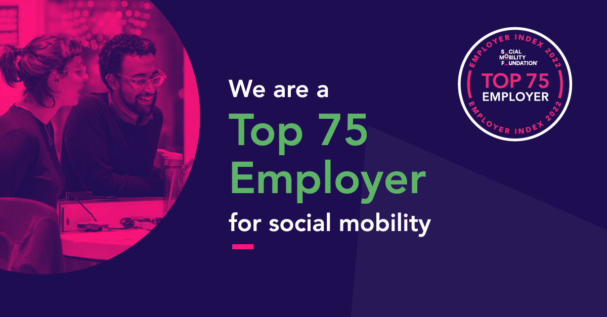 We’re delighted to announce that Reach has been ranked at #46 in @SocialMobilityF 2022 Social Mobility Employer Index. We'd like to thank our colleagues for their efforts to get us here and particularly the ReachPotential committee. index.socialmobility.org.uk